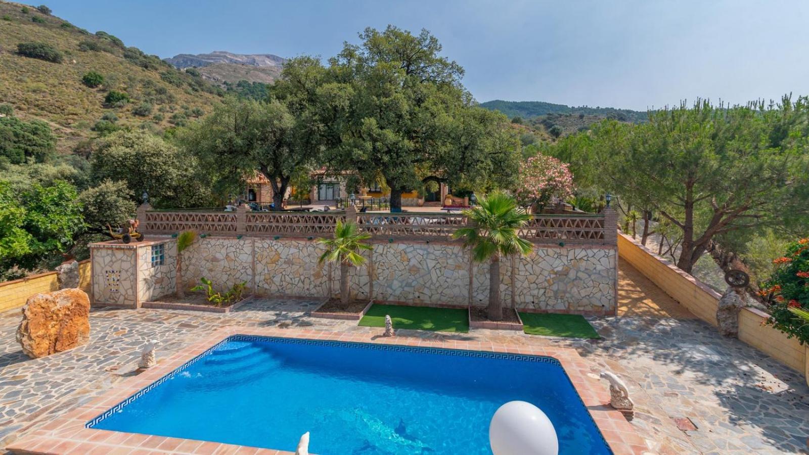 Villa Paraiso Andaluz Sedella By Ruralidays Exterior foto
